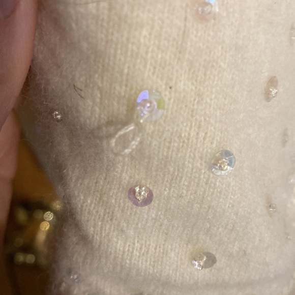 Gene Shelly’s Boutique International Lambs Wool and Beaded sweater Vintage - Picture 5 of 6